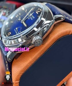 ساعت مردانه پنرای اتوماتیک بند چرم ابی صفحه ابی 021406 Panerai Luminor Radiomir 