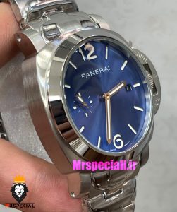 ساعت پنرای مردانه اتوماتیک بند استیل صفحه ابی 021431 Panerai Luminor Due Pastello 