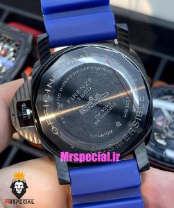 ساعت مردانه پنرای اتوماتیک بند رابر ابی صفحه ابی 021403 Panerai Luminor Submersible 