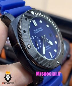 ساعت مردانه پنرای اتوماتیک بند رابر ابی صفحه ابی 021403 Panerai Luminor Submersible 