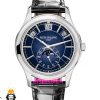 ساعت پتک فیلیپ مردانه دی دیت اتوماتیک چرم صفحه ابی Patek Philippe Day date Moon Phase 021580