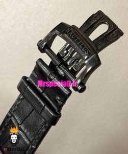 ساعت پتک فیلیپ مردانه ناتیلوس اتوماتیک چرم مشکی صفحه مشکی Patek Philippe NUATILOS 021576