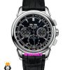 ساعت مردانه پتک فیلیپ دی دیت اتوماتیک بند چرم مشکی صفحه مشکی Patek Philippe Day Date 0998