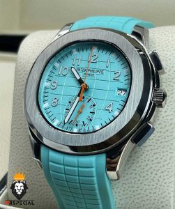 ساعت مچی مردانه پتک فیلیپ مدل اکوانات تیفانی 01157 Patek Philippe Aquanaut