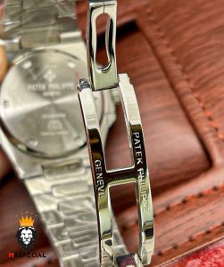 ساعت مچی مردانه پتک فیلیپ ناتیلوس کوارتز استیل صفحه سبز 4569 Patek Philippe nautilus