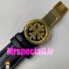 ساعت پتک فیلیپ مردانه بند چرم توربیلون اتوماتیک طلایی صفحه سبز Patek Philippe 020812