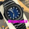 ساعت ست پتک فیلیپ ناتیلوس کوارتز مشکی صفحه ابی Patek Philippe NUATILOS 020739
