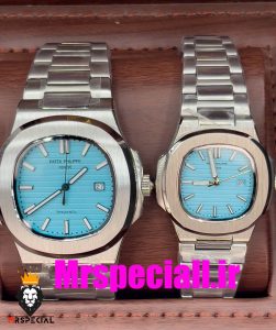 ساعت ست پتک فیلیپ ناتیلوس کوارتز استیل صفحه تیفانی Patek Philippe NUATILOS 020706