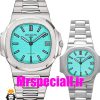 ساعت ست پتک فیلیپ ناتیلوس کوارتز استیل صفحه تیفانی Patek Philippe NUATILOS 020706