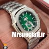 ساعت مردانه پتک فیلیپ ناتیلوس اتوماتیک استیل صفحه سبز دی دیت Patek Philippe NUATILOS 020526