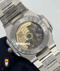 ساعت مردانه پتک فیلیپ ناتیلوس اتوماتیک استیل صفحه سبز Patek Philippe NUATILOS 01160