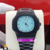 ساعت مچی مردانه پتک فیلیپ ناتیلوس کوارتز مشکی صفحه تیفانی Patek Philippe NUATILOS 021180