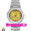 ساعت مچی زنانه پتک فیلیپ ناتیلوس کوارتز استیل صفحه زرد Patek Philippe NUATILOS 021178