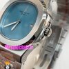 ساعت پتک فیلیپ مردانه ناتیلوس کوارتز استیل صفحه تیفانی Patek Philippe NUATILOS 021030