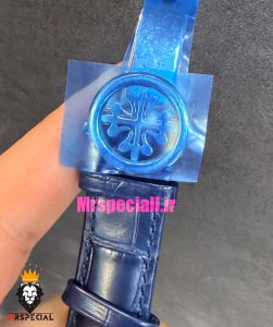 ساعت پتک فیلیپ مردانه اتوماتیک چرم ابی صفحه ابی Patek Philippe 021555