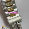 ساعت پتک فیلیپ مردانه ناتیلوس کوارتز دورنگ طلایی صفحه تیفانی Patek Philippe NUATILOS 021055