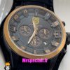 ساعت پورشه دیزاین مردانه کرنوگراف بند جیر مشکی صفحه مشکی Porsche Design 021184