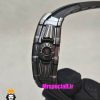 ساعت ریچارد میل مردانه کرنوگراف مشکی بند رابر مشکی 021221 RICHARD MILLE