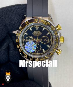 ساعت مچی مردانه رولکس دیتونا رابر کرنوگراف 020620 ROLEX DAYTONA