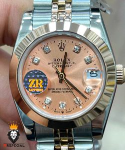 ساعت مچی زنانه رولکس دیت جاست اتوماتیک 01898 ROLEX DATEJUST