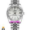 ساعت رولکس زنانه دیت جاست اتوماتیک استیل صفحه سفید 021473 ROLEX DATEJUST