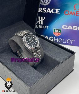 ساعت رولکس زنانه دیت جاست اتوماتیک استیل صفحه مشکی 021474 ROLEX DATEJUST 