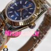 ساعت رولکس زنانه مدل دیت جاست اتوماتیک دورنگ رزگلد صفحه ابی 020861 ROLEX DATEJUST