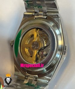 ساعت رولکس مردانه مدل دیت جاست لند دولر اتوماتیک استیل صفحه سفید 021422 ROLEX DATEJUST LAND DWELLER