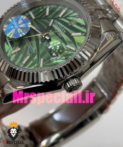 ساعت رولکس مردانه مدل دیت جاست اتوماتیک استیل صفحه سبز 020889 ROLEX DATEJUST