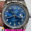ساعت رولکس مردانه مدل دیت جاست اتوماتیک استیل صفحه ابی 020892 ROLEX DATEJUST