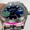 ساعت رولکس مردانه مدل دیت جاست اتوماتیک استیل صفحه ابی 020891 ROLEX DATEJUST