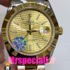 ساعت رولکس مردانه مدل دیت جاست اتوماتیک دورنگ طلایی صفحه طلایی 020894 ROLEX DATEJUST