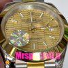 ساعت رولکس مردانه مدل دیت جاست اتوماتیک دورنگ طلایی صفحه طلایی 020894 ROLEX DATEJUST