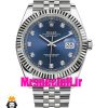 ساعت رولکس مردانه مدل دیت جاست اتوماتیک استیل صفحه ابی 020891 ROLEX DATEJUST