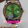 ساعت رولکس مردانه مدل دیت جاست اتوماتیک دورنگ رزگلد صفحه سبز 020880 ROLEX DATEJUST
