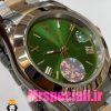 ساعت رولکس مردانه مدل دیت جاست اتوماتیک دورنگ رزگلد صفحه سبز 020880 ROLEX DATEJUST