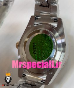 ساعت رولکس مردانه مدل دیت جاست اتوماتیک دورنگ رزگلد صفحه سبز 020880 ROLEX DATEJUST 