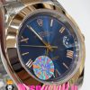 ساعت رولکس مردانه مدل دیت جاست اتوماتیک دورنگ رزگلد صفحه ابی 020887 ROLEX DATEJUST