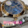 ساعت رولکس مردانه مدل دیت جاست اتوماتیک دورنگ رزگلد صفحه ابی 020887 ROLEX DATEJUST