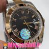 ساعت رولکس مردانه مدل دیت جاست اتوماتیک دورنگ رزگلد صفحه مشکی 020888 ROLEX DATEJUST