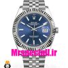 ساعت رولکس مردانه مدل دیت جاست اتوماتیک استیل صفحه ابی 5789 ROLEX DATE JUST
