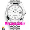ساعت رولکس مردانه مدل دیت جاست اتوماتیک استیل صفحه سفید 5788 ROLEX DATE JUST