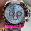 ساعت رولکس مردانه مدل دیتونا کرنوگراف استیل صفحه تیفانی 020859 ROLEX DAYTONA