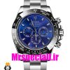 ساعت رولکس مردانه مدل دیتونا اتوماتیک استیل صفحه ابی 020858 ROLEX DAYTONA