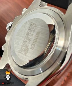 ساعت مردانه رولکس مدل دیتونا کرنوگراف بند رابر صفحه مشکی 5893 ROLEX DAYTONA