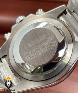 ساعت مردانه رولکس دیتونا کوارتز کرنوگراف استیل قاب سرامیک صفحه مشکی 5891 ROLEX DAYTONA