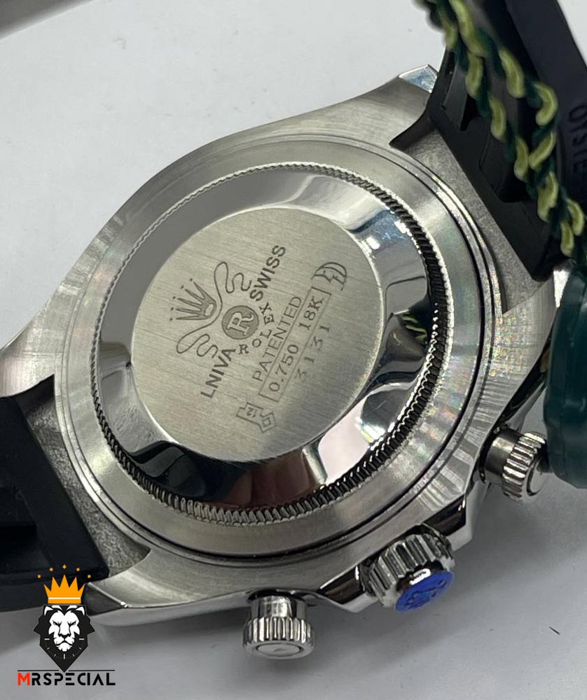 ساعت مردانه رولکس دیتونا اتوماتیک استیل بند رابر قاب سرامیک 01290 Rolex Cosmograph Daytona