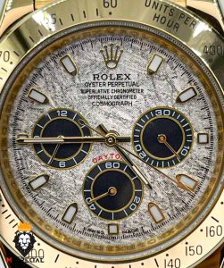 ساعت مردانه رولکس دیتونا اتوماتیک طلایی صفحه سرامیک 01312 Rolex Cosmograph Daytona