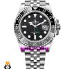 ساعت رولکس مردانه مدل جی ام تی مستر اتوماتیک استیل صفحه مشکی 01190 Rolex GMT MASTER