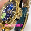 ساعت رولکس مردانه مدل جی ام تی مستر اتوماتیک طلایی صفحه ابی 020906 ROLEX GMT MASTER
